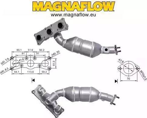 Magnaflow 60612 - Катализатор autosila-amz.com