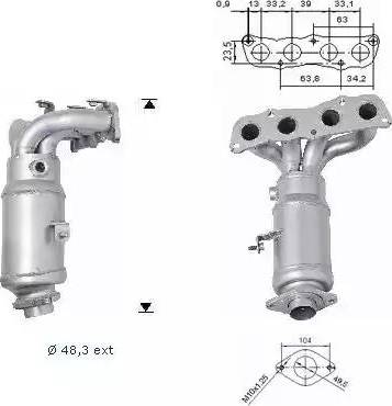 Magnaflow 68016 - Катализатор autosila-amz.com