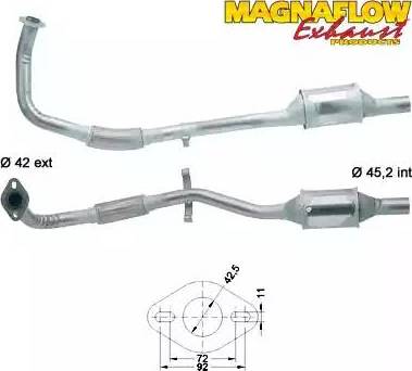 Magnaflow 85855D - Катализатор autosila-amz.com