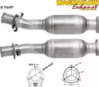 Magnaflow 80965D - Катализатор autosila-amz.com