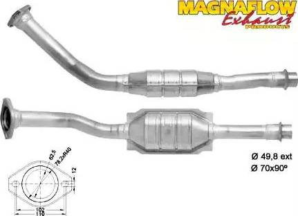 Magnaflow 80962D - Катализатор autosila-amz.com