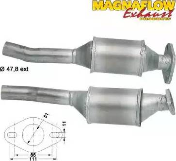 Magnaflow 81864D - Катализатор autosila-amz.com