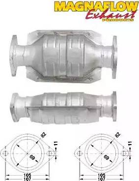 Magnaflow 88041 - Катализатор autosila-amz.com