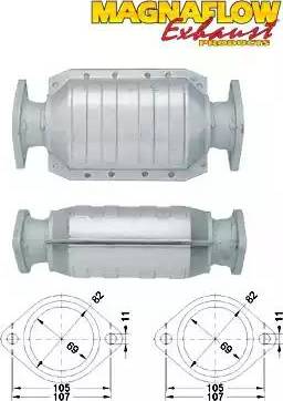 Magnaflow 88025 - Катализатор autosila-amz.com