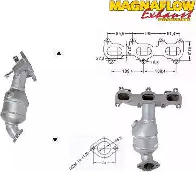 Magnaflow 83425 - Катализатор autosila-amz.com