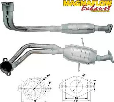 Magnaflow 82516 - Катализатор autosila-amz.com