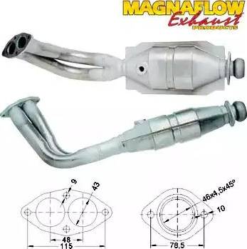 Magnaflow 87016 - Катализатор autosila-amz.com