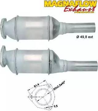 Magnaflow 87022 - Катализатор autosila-amz.com