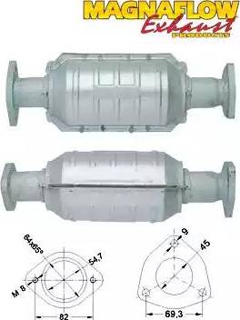 Magnaflow 87204 - Катализатор autosila-amz.com