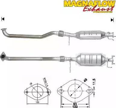 Magnaflow 74503 - Катализатор autosila-amz.com