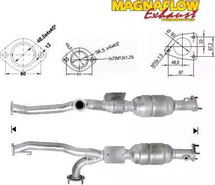 Magnaflow 74507 - Катализатор autosila-amz.com