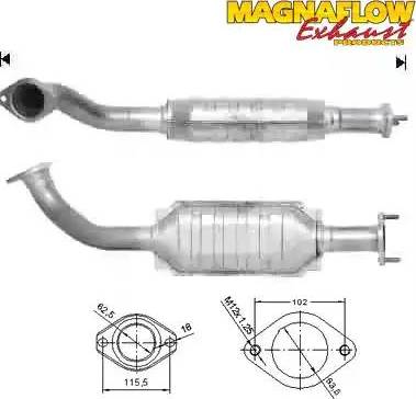 Magnaflow 75402D - Катализатор autosila-amz.com