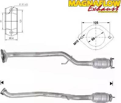 Magnaflow 75615 - Катализатор autosila-amz.com