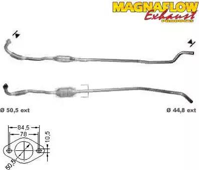 Magnaflow 75801D - Катализатор autosila-amz.com