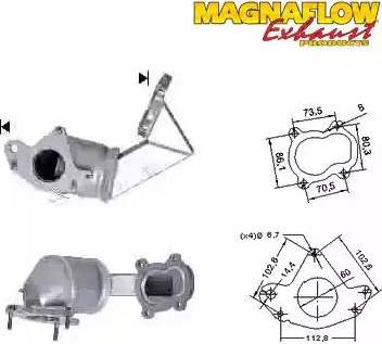 Magnaflow 75820D - Катализатор autosila-amz.com