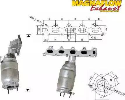 Magnaflow 75823 - Катализатор autosila-amz.com