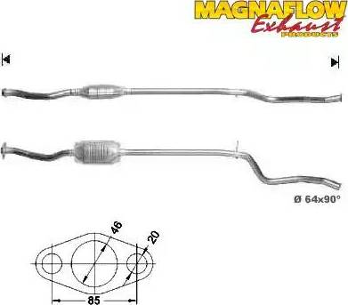 Magnaflow 76026D - Катализатор autosila-amz.com