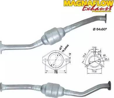 Magnaflow 76027D - Катализатор autosila-amz.com