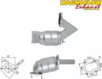 Magnaflow 76322D - Катализатор autosila-amz.com