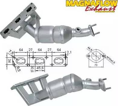 Magnaflow 70604 - Катализатор autosila-amz.com