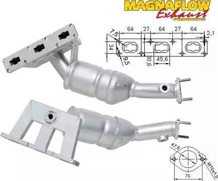 Magnaflow 70606 - Катализатор autosila-amz.com
