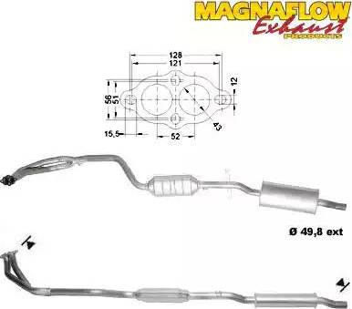 Magnaflow 70601 - Катализатор autosila-amz.com