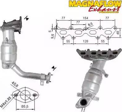 Magnaflow 71814 - Катализатор autosila-amz.com