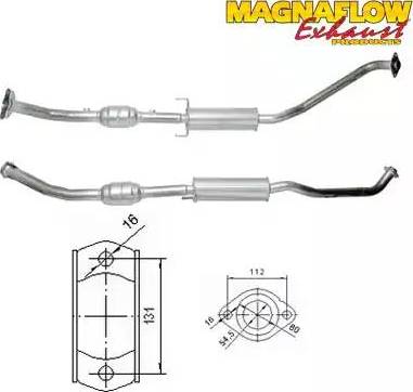 Magnaflow 78016 - Катализатор autosila-amz.com