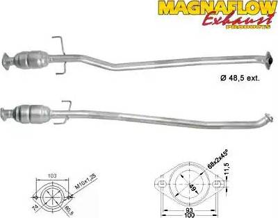 Magnaflow 78013D - Катализатор autosila-amz.com