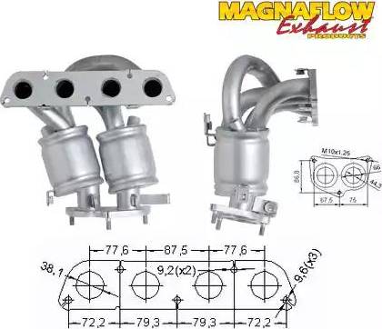 Magnaflow 78012 - Катализатор autosila-amz.com
