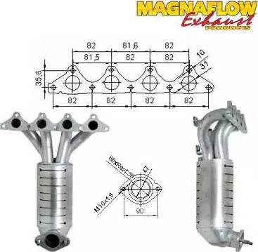 Magnaflow 73405 - Катализатор autosila-amz.com