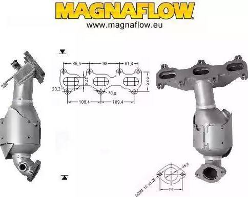 Magnaflow 73416 - Катализатор autosila-amz.com