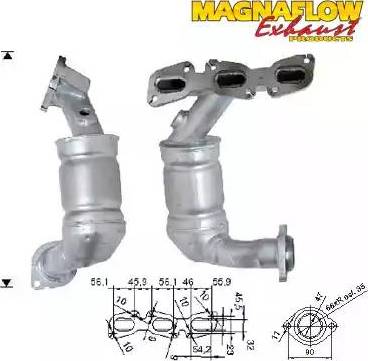 Magnaflow 72512 - Катализатор autosila-amz.com
