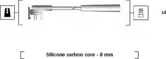 Magneti Marelli 941185160774 - Комплект проводов зажигания autosila-amz.com