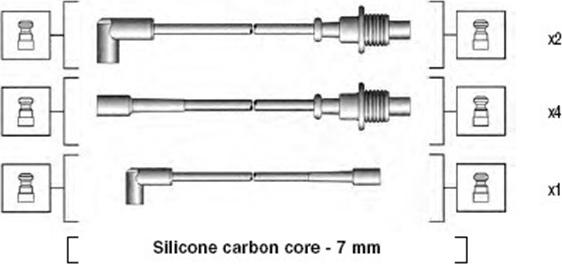 Magneti Marelli 941135100699 - Комплект проводов зажигания autosila-amz.com