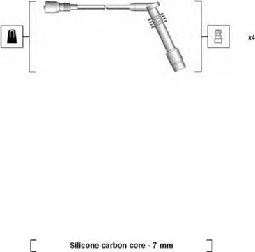 Magneti Marelli 941125400690 - Комплект проводов зажигания autosila-amz.com