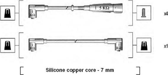 Magneti Marelli 941175020749 - Комплект проводов зажигания autosila-amz.com