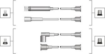 Magneti Marelli 941319170064 - Комплект проводов зажигания autosila-amz.com