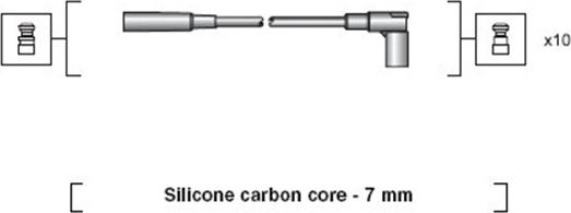 Magneti Marelli 941318111060 - Комплект проводов зажигания autosila-amz.com