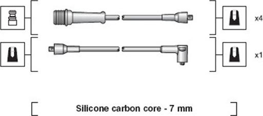 Magneti Marelli 941318111010 - Комплект проводов зажигания autosila-amz.com