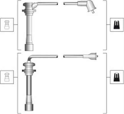 Magneti Marelli 941318111278 - Комплект проводов зажигания autosila-amz.com