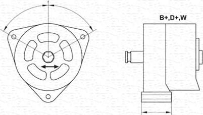 Magneti Marelli 943356468010 - Генератор autosila-amz.com