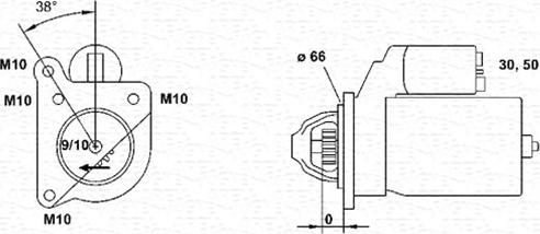 Magneti Marelli 943251489010 - Стартер autosila-amz.com