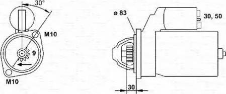 Magneti Marelli 943251694010 - Стартер autosila-amz.com