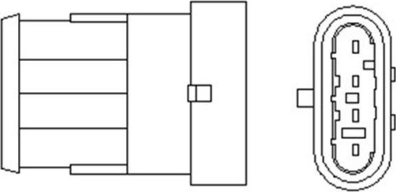 Magneti Marelli 466016355075 - Лямбда-зонд, датчик кислорода autosila-amz.com