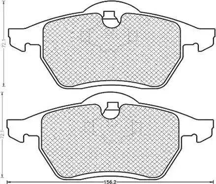 Magneti Marelli 430216171097 - Тормозные колодки, дисковые, комплект autosila-amz.com