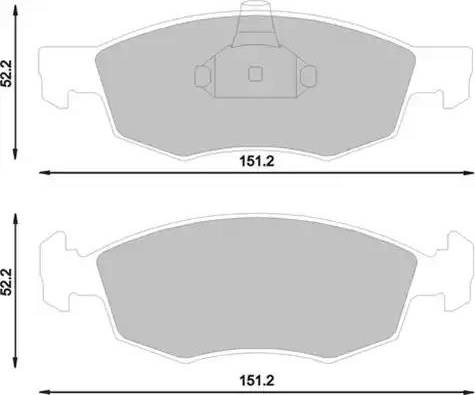 Magneti Marelli 430216171186 - Тормозные колодки, дисковые, комплект autosila-amz.com