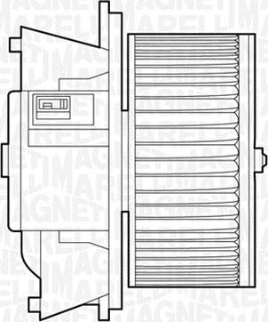 Magneti Marelli 069412504010 - Вентилятор салона autosila-amz.com