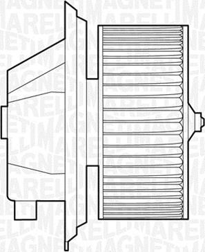 Magneti Marelli 069412513010 - Электродвигатель, вентиляция салона autosila-amz.com