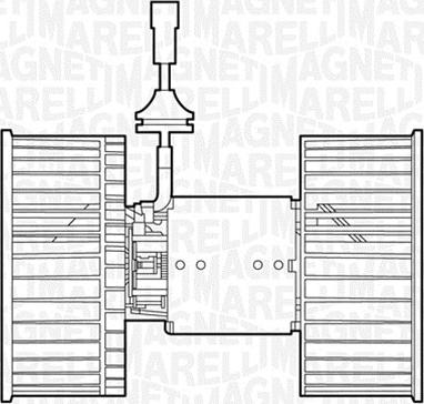 Magneti Marelli 069412535010 - Вентилятор салона autosila-amz.com